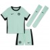 Chelsea Moises Caicedo #25 Koszulka Trzecich Dziecięca 2023-24 Krótki Rękaw (+ Krótkie spodenki)